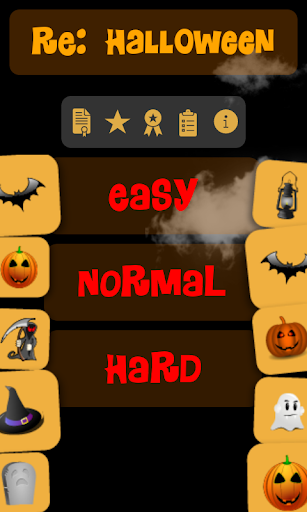 Android application RE: Halloween - memory puzzle screenshort