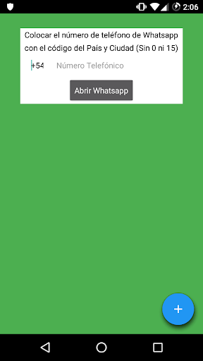 Android application WP Without Contacts screenshort