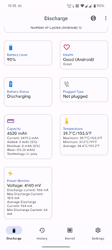 Battery Lab Screen 2