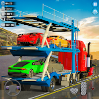 Car Transporter Truck Game 2021: Driving Game 2021