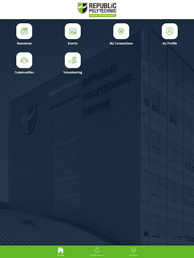RP Alumni Portal (RAP) Screen 3