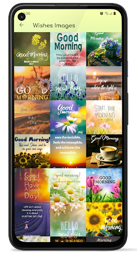 Android application Good Morning & Good Night Mess screenshort