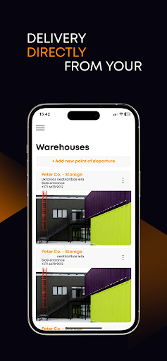 YARD express delivery Screen 3