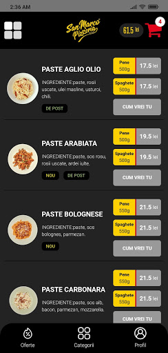 Pizza San Marco Screen 2