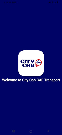Android application City Cab CAE Transport screenshort
