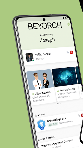 Android application Beyorch - Wealth Reimagined screenshort