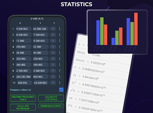 Screenshot of HiEdu Calculator Pro