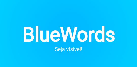 BlueWords fonte elegante texto