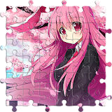 Cute Girl Anime Puzzle icon