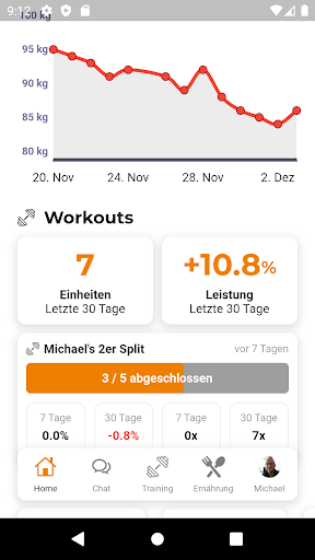 Android application Sportnahrung Engel screenshort