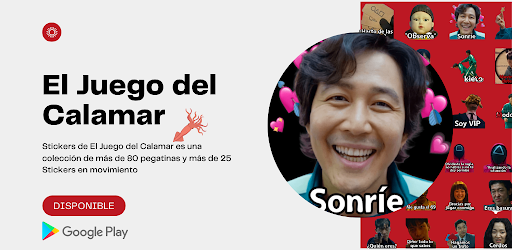 Stickers del Juego del Calamar cover