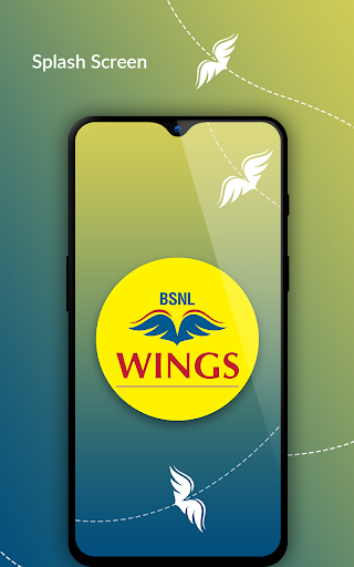 Android application BSNL WINGS screenshort