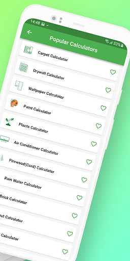 Handyman Calculator Screen 2