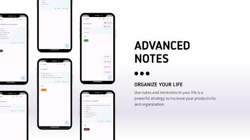 Android application Notes, Lists and Reminders screenshort