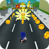 Sonic Flash Speed Fever: Run, Rush, Jump & Dash 3D icon