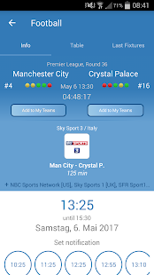Live Sports TV Listings Guide for pc screenshots 2