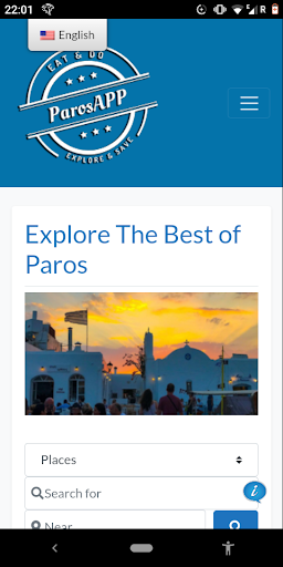 Android application ParosAPP screenshort