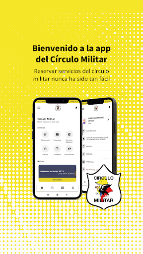 Android application Círculo Militar screenshort