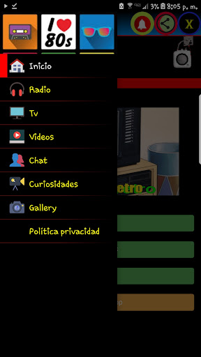 Android application LA MAQUINA DEL PASADO screenshort