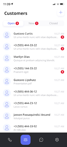 Android application Nucleus Works screenshort