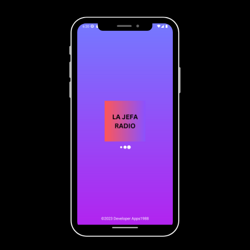 Android application La Jefa Radio screenshort
