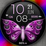 PWW65 - Flower butterfly icon