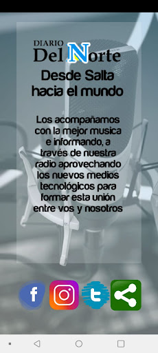 Diario del Norte Salta Radio Screen 2