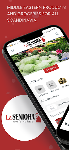Android application La Seniora AB Shop screenshort