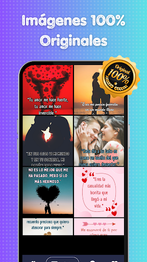Android application Imagenes para Enamorar screenshort