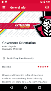 Governors Orientation