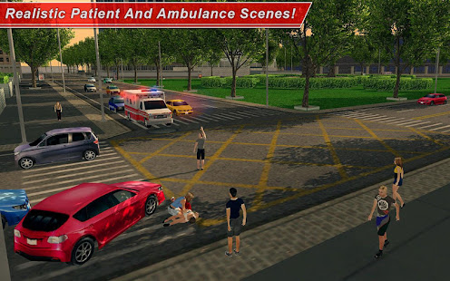 Ambulance Rescue Simulator screenshots apk mod 2
