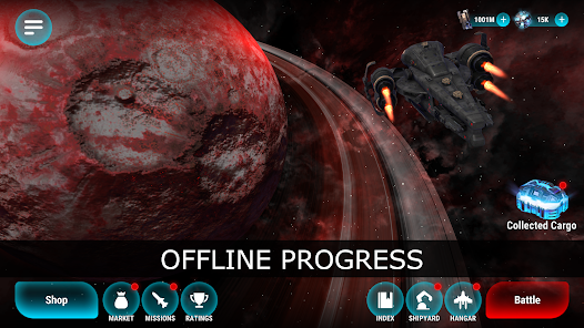 Stellar Wind Idle APK MOD  Download Latest Version V.0.5.2.3(Unlimited Alloy) Gallery 2