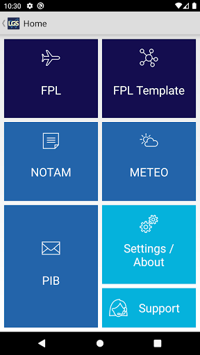 Android application mIBS – LGS screenshort