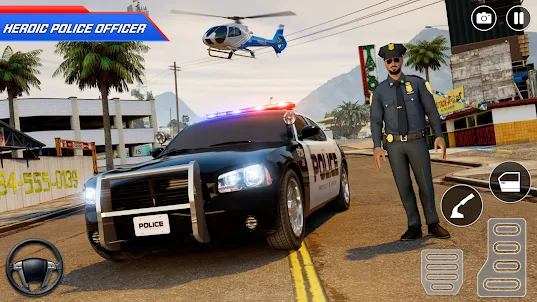 Police Man Sim: Crime Chase 3D