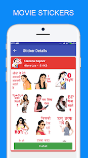 Hindi Movies Stickers For Whatsapp 12.0 screenshots 3