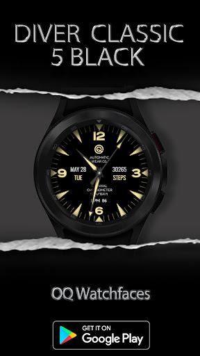 Diver 5 Black For Wear OS 4 Screen 2
