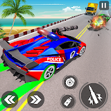 Police Car Racing Simulator: Traffic Shooting Game icon
