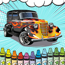 Icon image HotRod Cars Coloring Pages