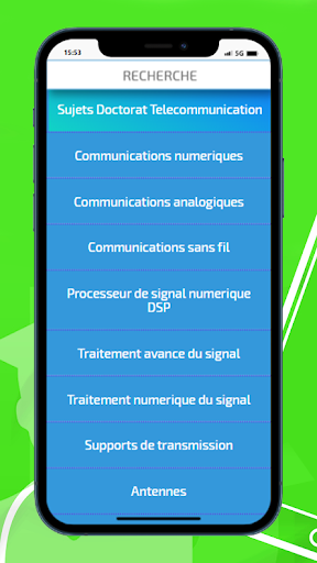 Telecommunication Screen 2