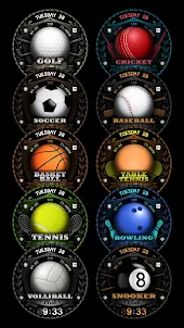 Sports Ball Animated Watch 086
