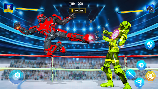 Ultimate Robot Ring Boxing 3d