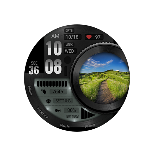 LCD Big Picture For Wear OS logo