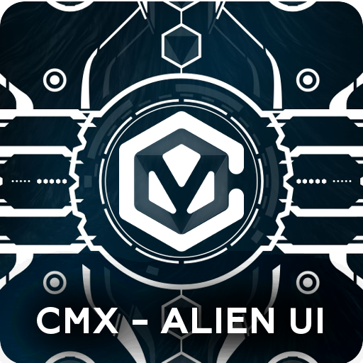 CMX - Alien UI · KLWP Theme v1.0 Icon