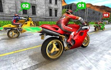 オートバイ スタント 人種 3D 自転車 ゲームのおすすめ画像1