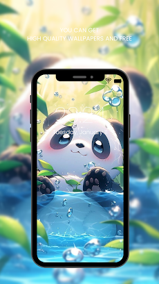Cute Panda Wallpaper HDのおすすめ画像1