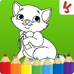 图标图片“儿童动物涂色书”