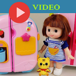 「Doll & toys with baby videos」圖示圖片
