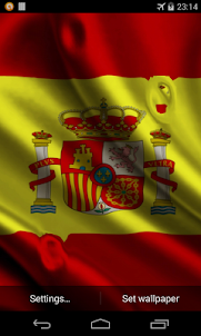 Flag of Spain Live Wallpaper