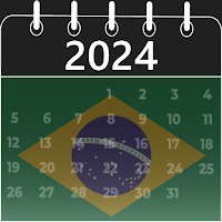 Calendário 2021 com feriados