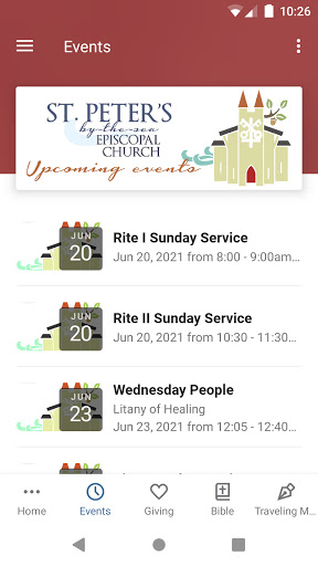 St. Peters by-the-Sea Gulfport Screen 2